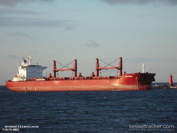 Aragona - Bulk Carrier vessel registered in Liberia