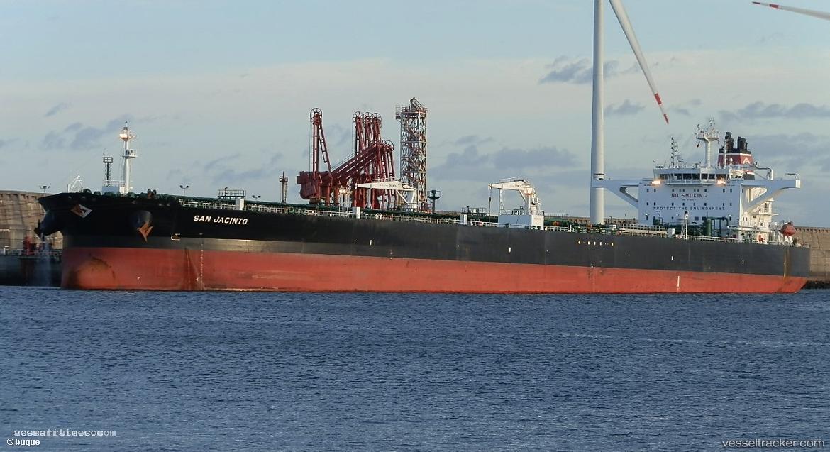 San-Jacinto - Crude Oil Tanker vessel registered in Marshall Islands