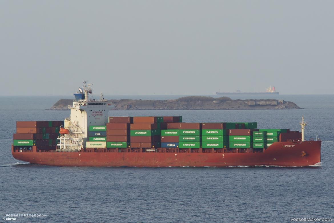 Infinity - Container Ship vessel registered in Marshall Islands