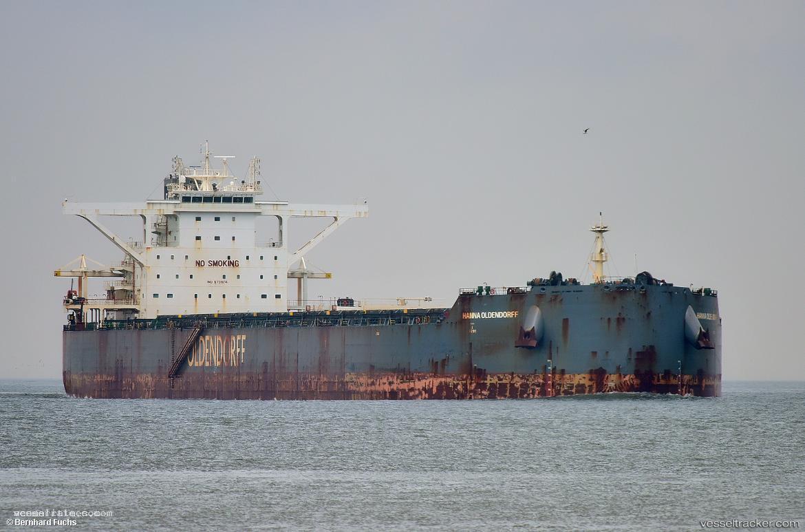 Hanna-Oldendorff - Bulk Carrier vessel registered in Portugal