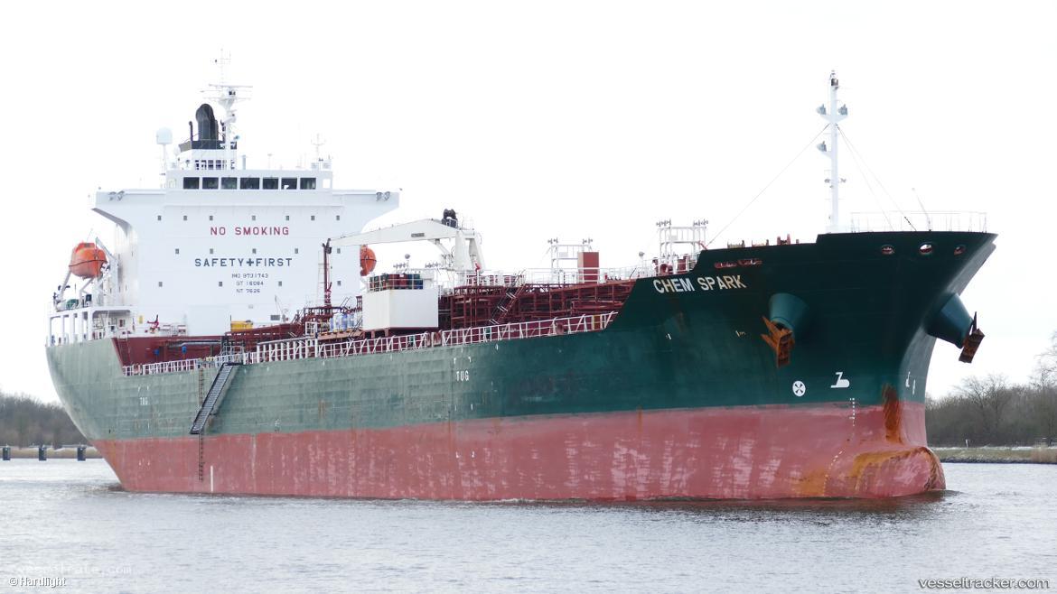 Chem-Spark - Chemical Oil Products Tanker vessel registered in Marshall Islands