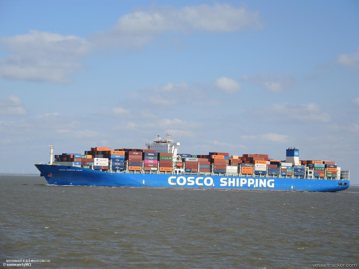 Cosco-Shipping-Volga - Container Ship vessel registered in Hong Kong
