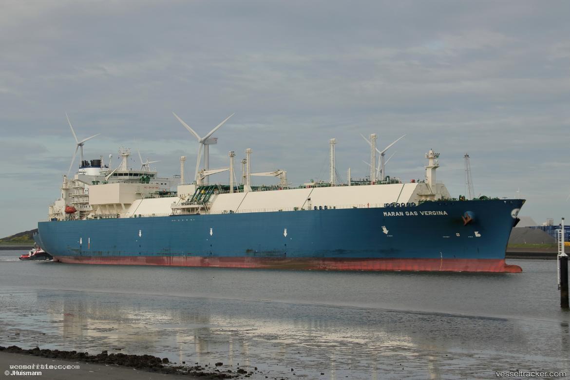 Maran-Gas-Vergina - Lng Tanker vessel registered in Greece