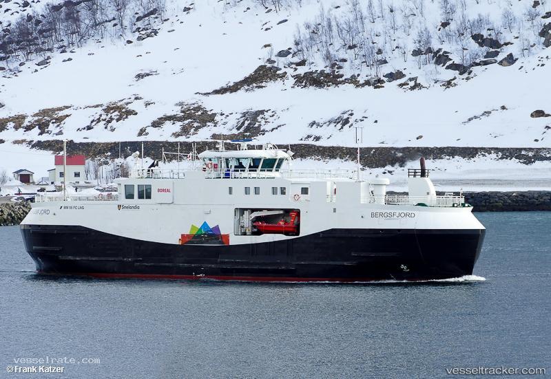 Bergsfjord - Passenger Ro Ro Cargo Ship vessel registered in Norway