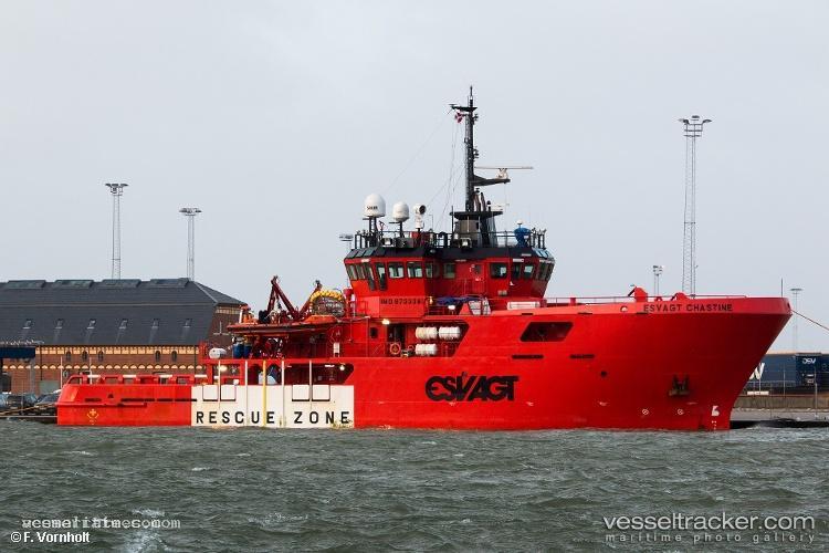 Esvagt-Chastine - Standby Safety Vessel vessel registered in Denmark