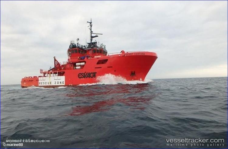 Esvagt-Cantana - Standby Safety Vessel vessel registered in Denmark