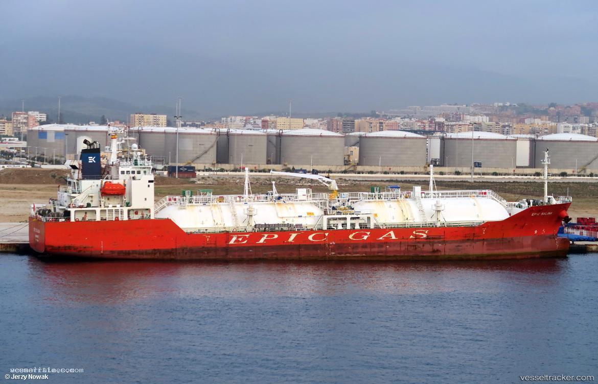 Epic-Salina - Lpg Tanker vessel registered in Singapore
