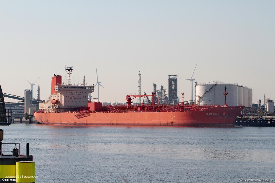 Mayaro - Chemical Oil Products Tanker vessel registered in Japan