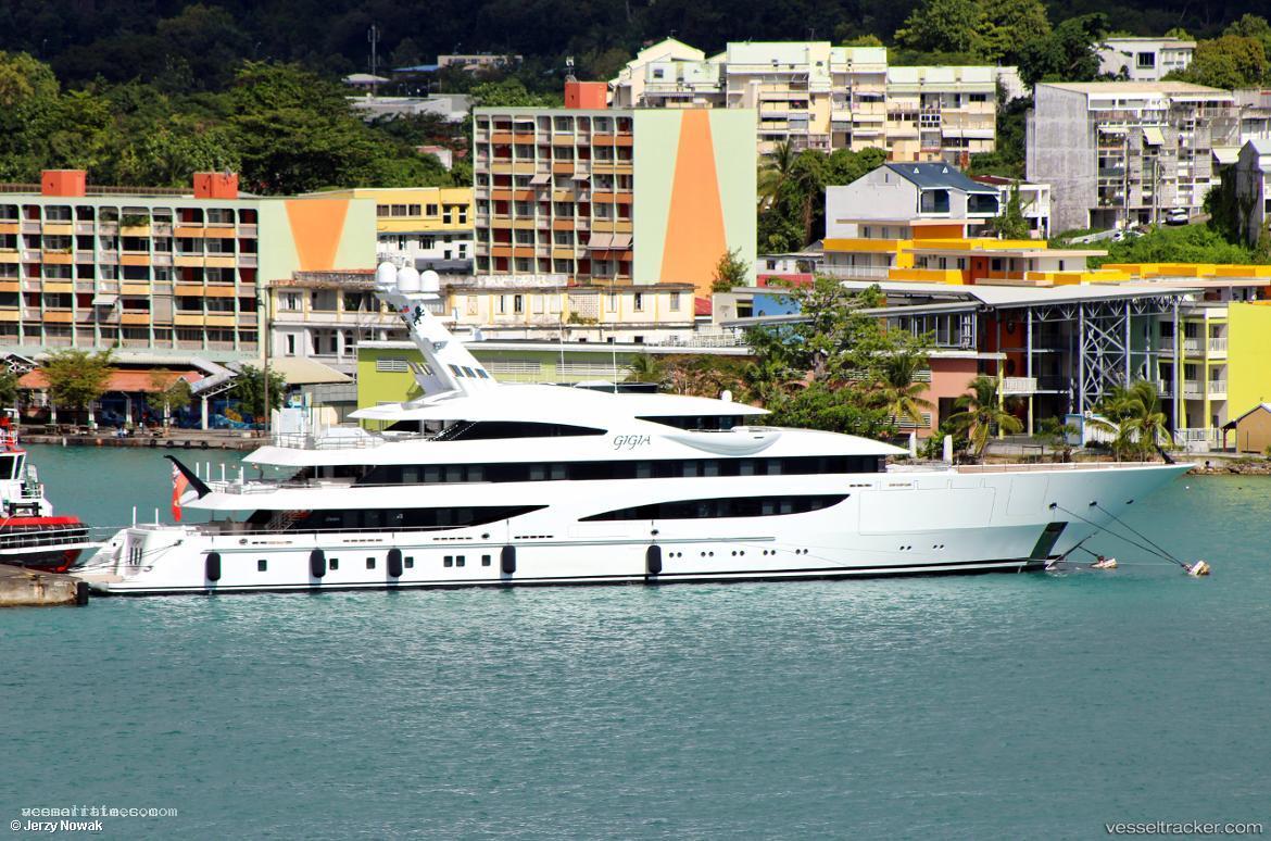 Gigia - Yacht vessel registered in Cayman Islands