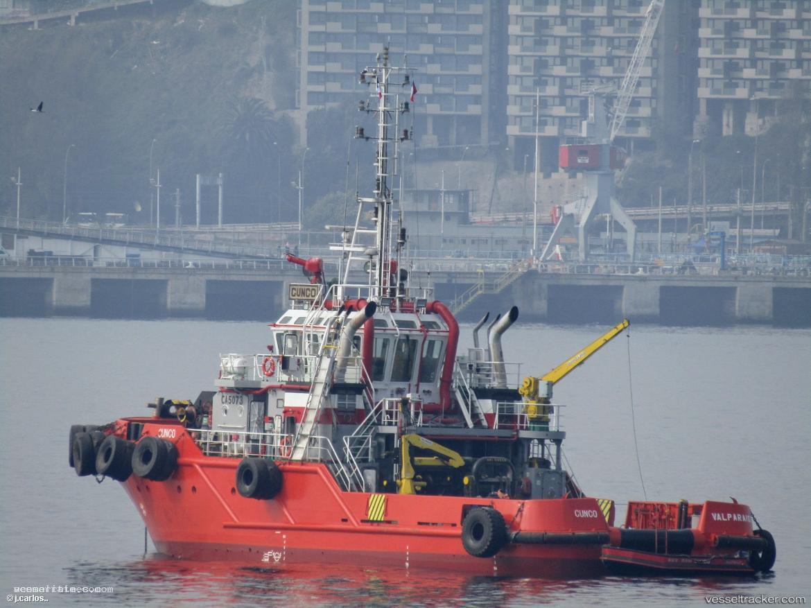 Cunco - Tug vessel registered in Chile