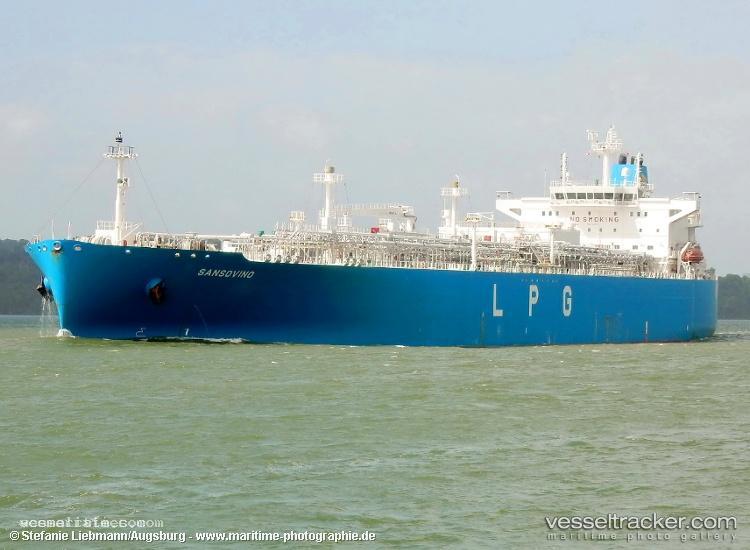 Sansovino - Lpg Tanker vessel registered in Singapore