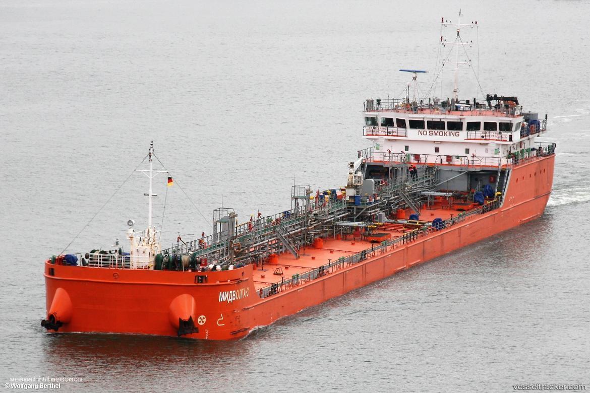 Midvolga-3 - Chemical Oil Products Tanker vessel registered in Russia