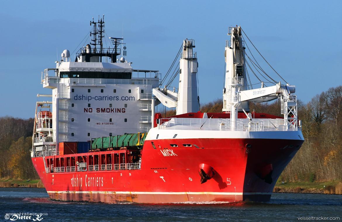 Mick - Multi Purpose Carrier vessel registered in Antigua and Barbuda
