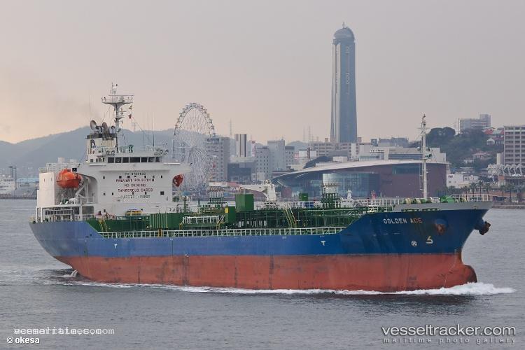 Golden-Ace - Chemical Oil Products Tanker vessel registered in Hong Kong