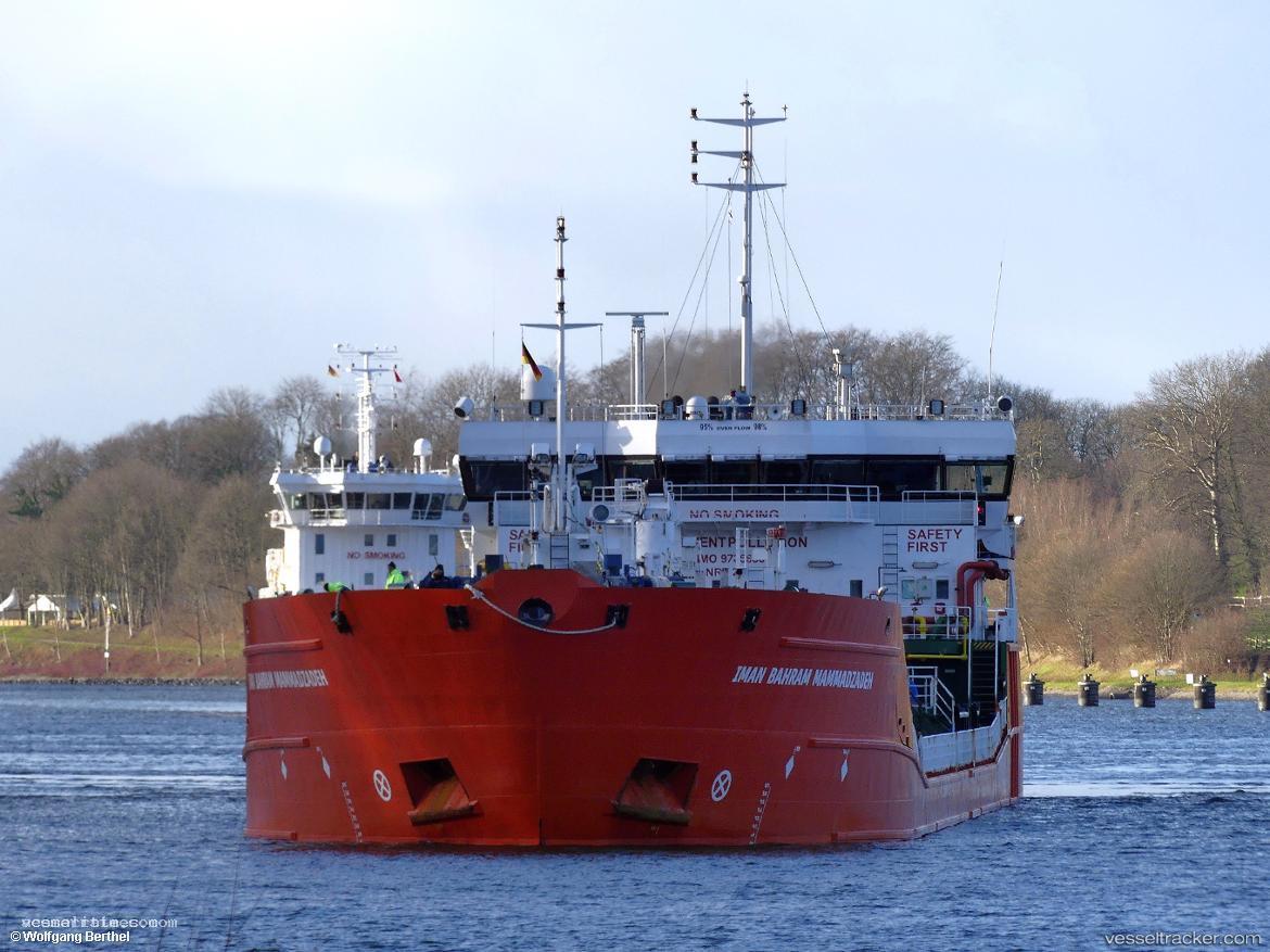 Iman-Bahram-Mammadza - Chemical Oil Products Tanker vessel registered in Liberia