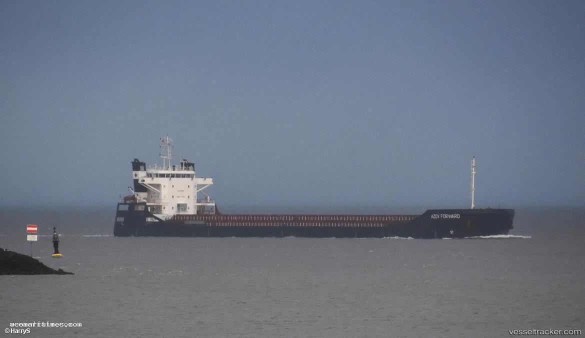 Azov-Forward - General Cargo Ship vessel registered in Saint Kitts and Nevis