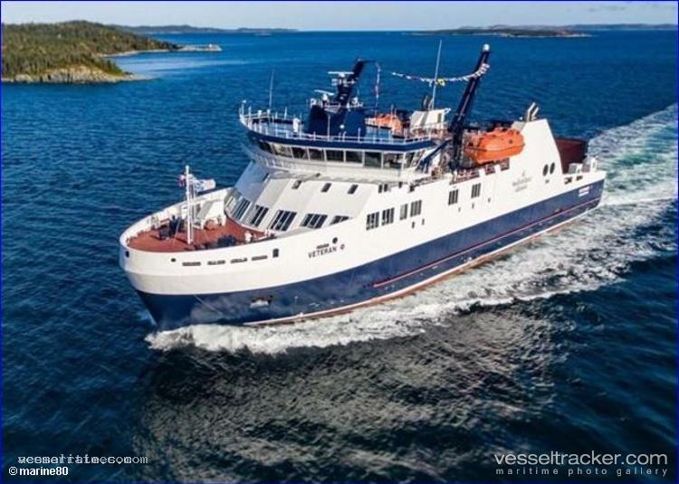 Veteran - Passenger Ro Ro Cargo Ship vessel registered in Canada