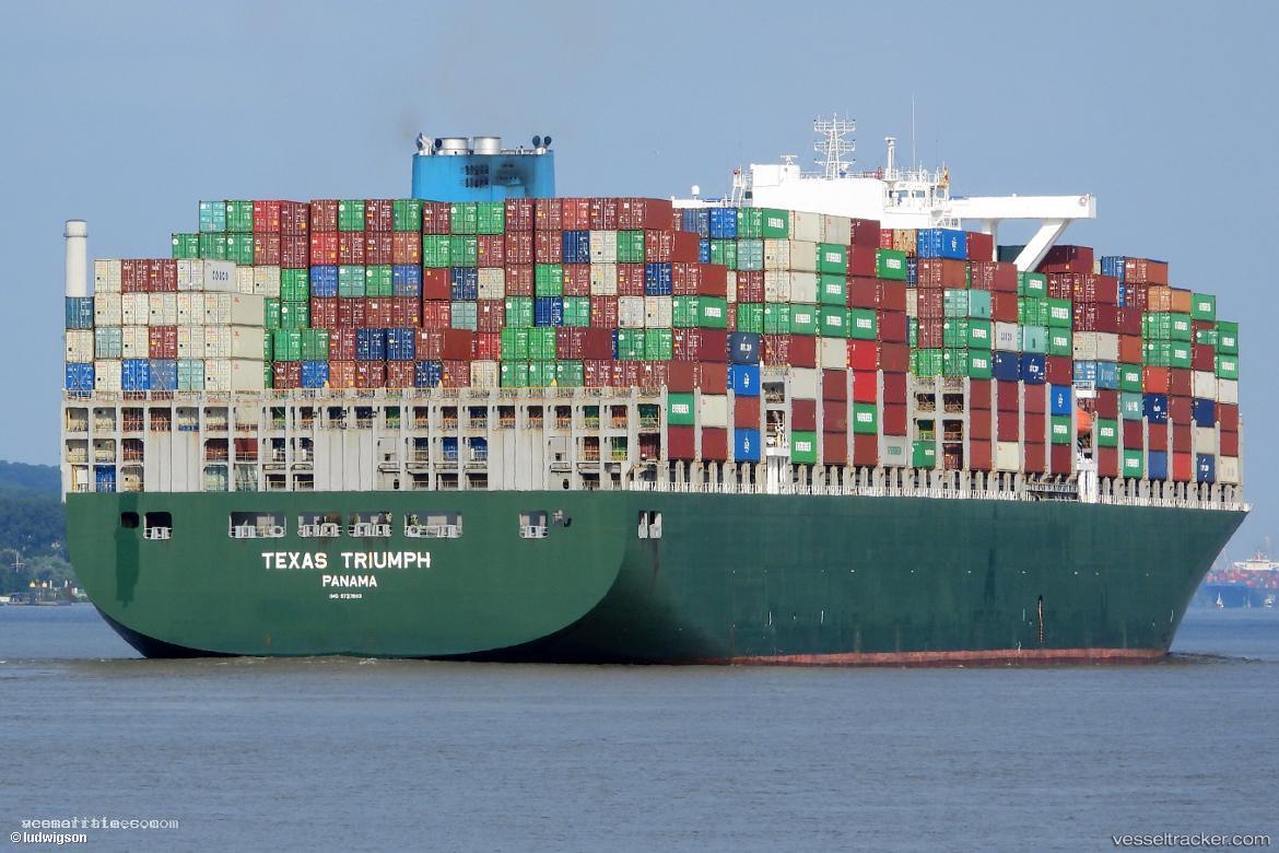 Texas-Triumph - Container Ship vessel registered in Panama