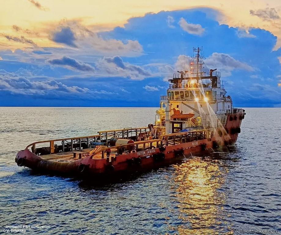 Triton-Jawara - Offshore Tug Supply Ship vessel registered in Indonesia
