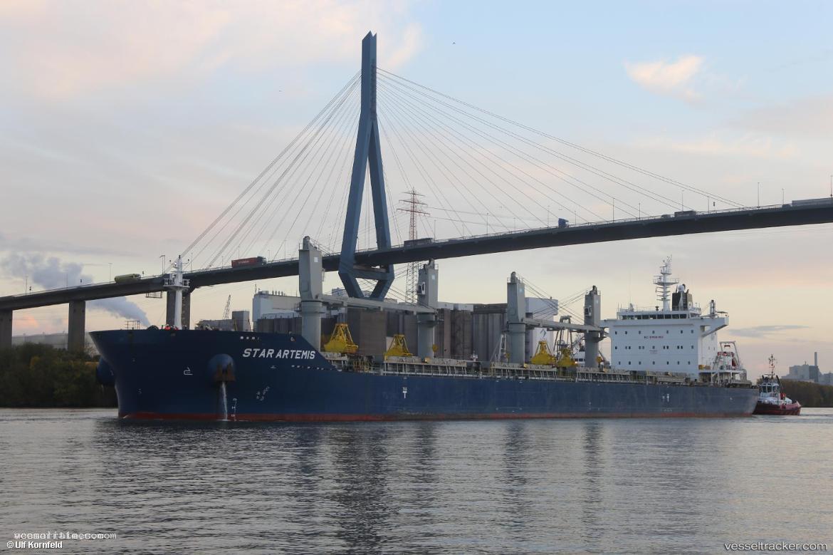 Thetis - Bulk Carrier vessel registered in Liberia