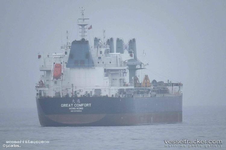 Great-Comfort - Bulk Carrier vessel registered in Hong Kong
