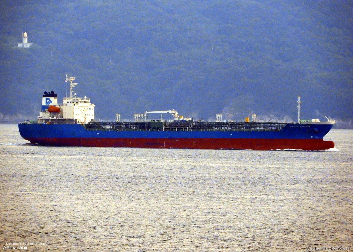 Golden-Creation - Chemical Oil Products Tanker vessel registered in Panama