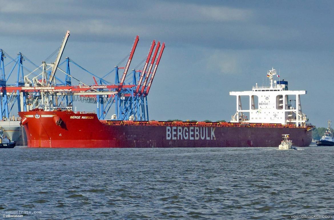 Berge-Mawson - Ore Carrier vessel registered in United Kingdom