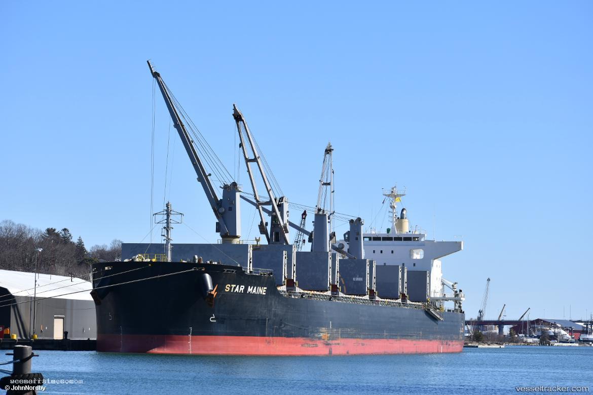 Star-Maine - Bulk Carrier vessel registered in Marshall Islands