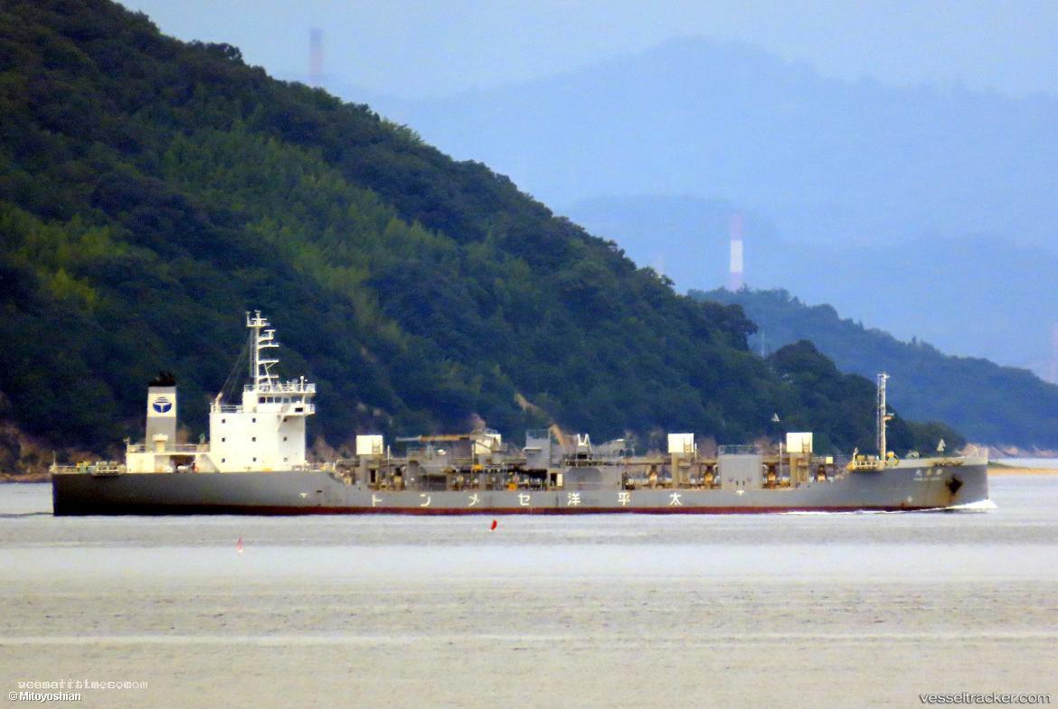 Hanei-Maru - Cement Carrier vessel registered in Japan