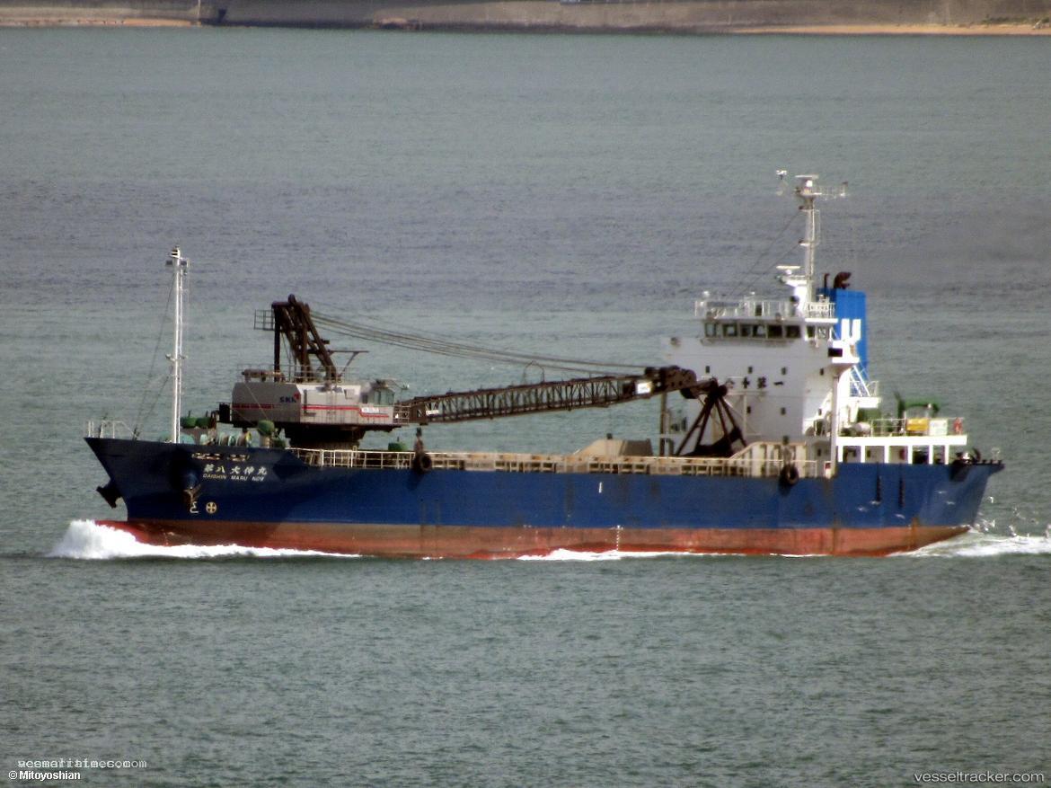Daishin-Maru-No8 - Aggregates Carrier vessel registered in Japan