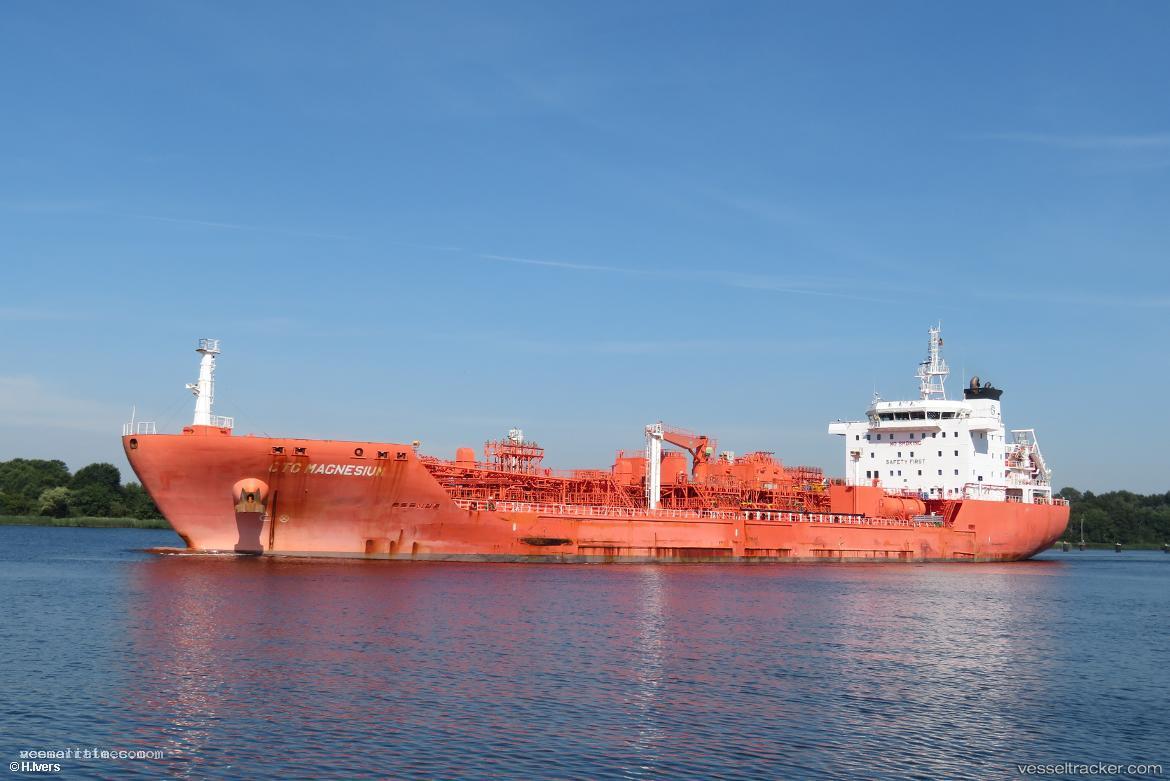 Stolt-Magnesium - Chemical Oil Products Tanker vessel registered in Liberia