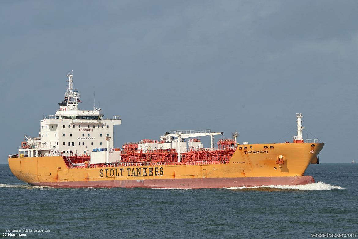 Stolt-Mercury - Chemical Oil Products Tanker vessel registered in Liberia