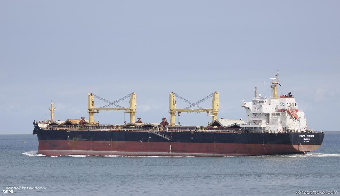 Ocean-Tianbao - Bulk Carrier vessel registered in Hong Kong