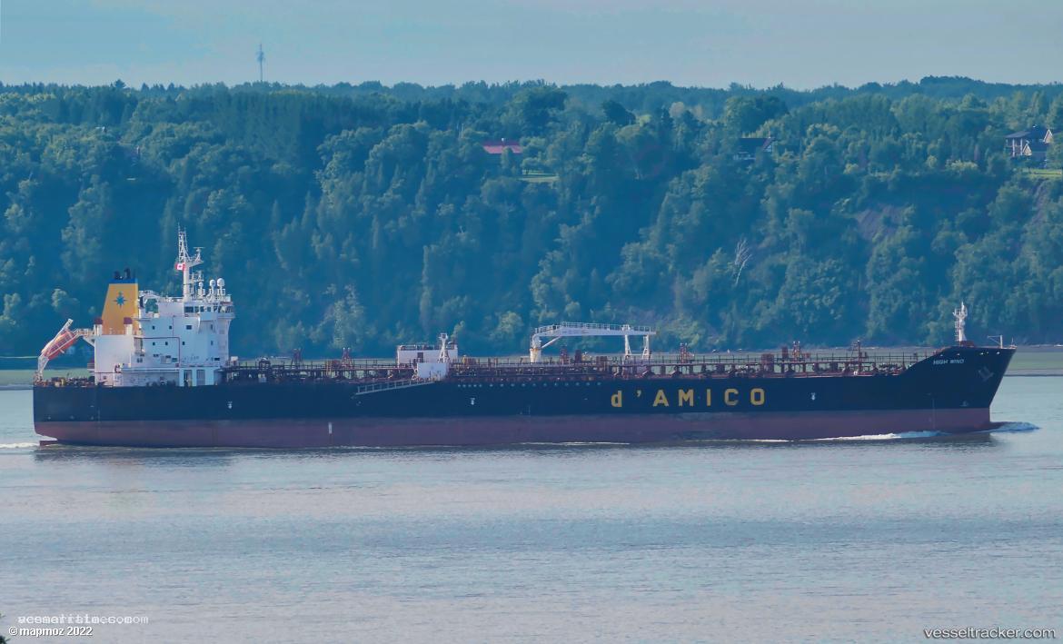 High-Wind - Chemical Oil Products Tanker vessel registered in Liberia