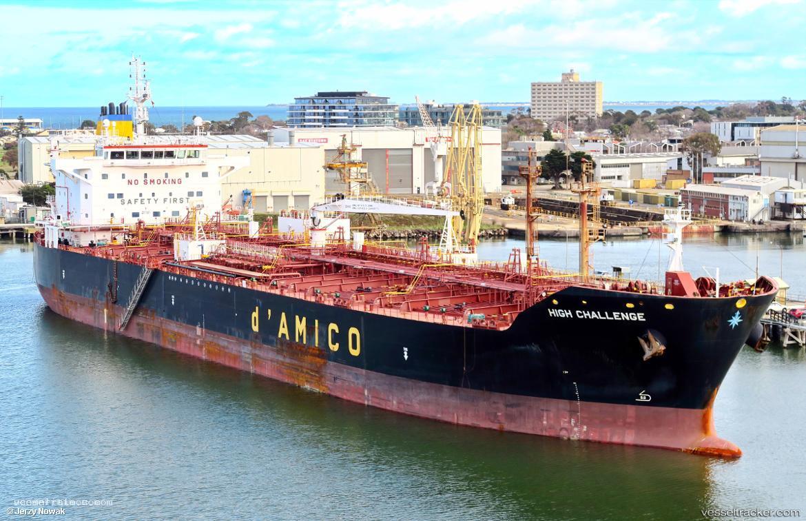 High-Challenge - Chemical Oil Products Tanker vessel registered in Liberia