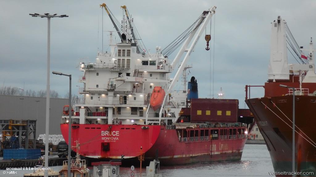 Bruce - General Cargo Ship vessel registered in Liberia