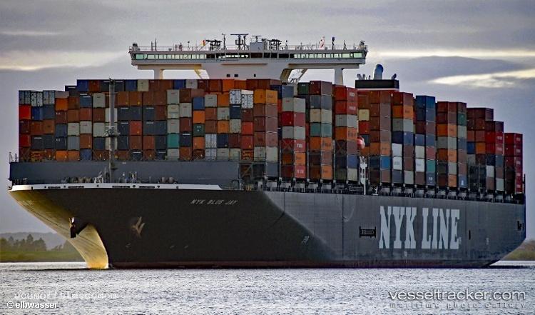 One-Blue-Jay - Container Ship vessel registered in Japan