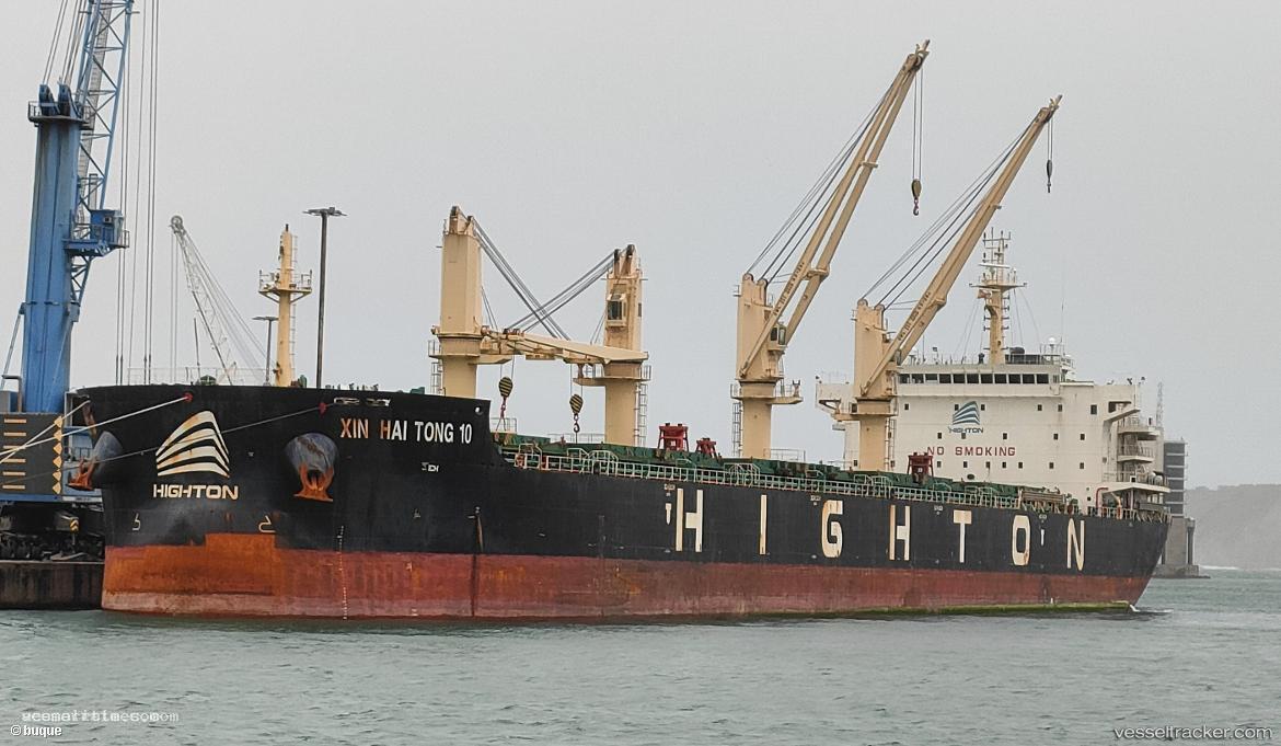 Xin-Hai-Tong-10 - Bulk Carrier vessel registered in Hong Kong