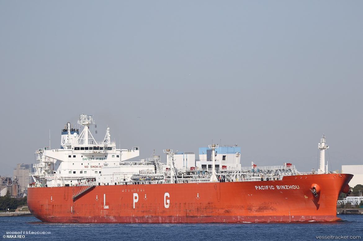 Pacific-Binzhou - Lpg Tanker vessel registered in Hong Kong