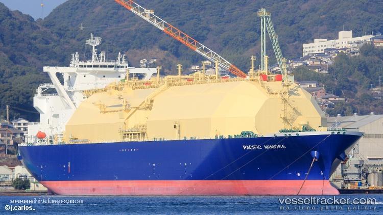Pacific-Mimosa - Lng Tanker vessel registered in Japan