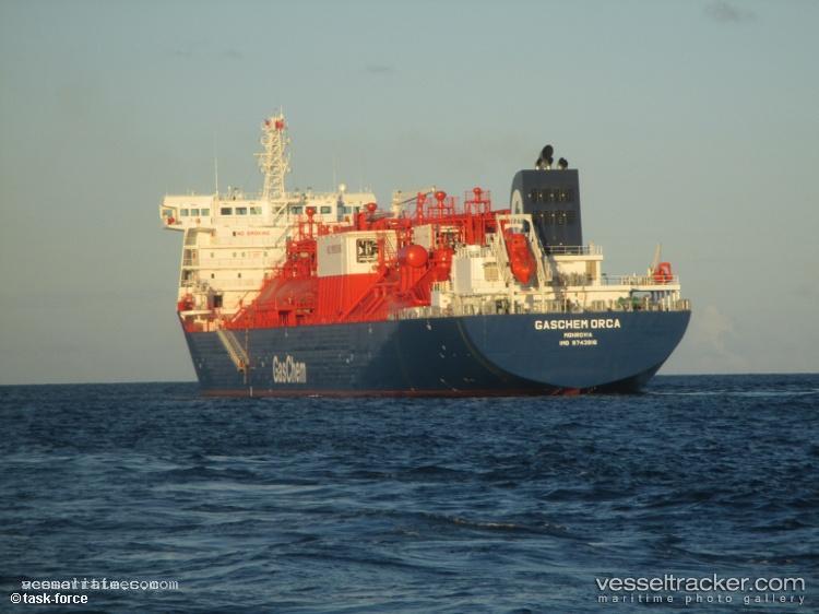 Gaschem-Orca - Lpg Tanker vessel registered in Liberia