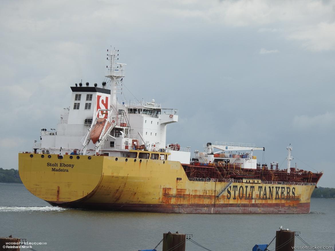 Stolt-Ebony - Chemical Oil Products Tanker vessel registered in Portugal