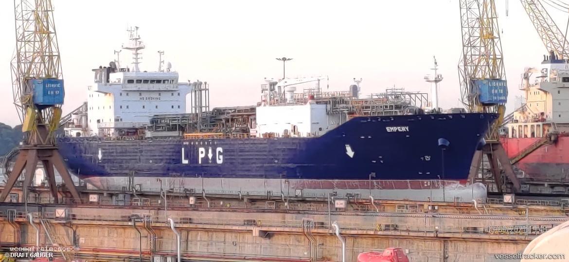 Empery - Lpg Tanker vessel registered in Singapore