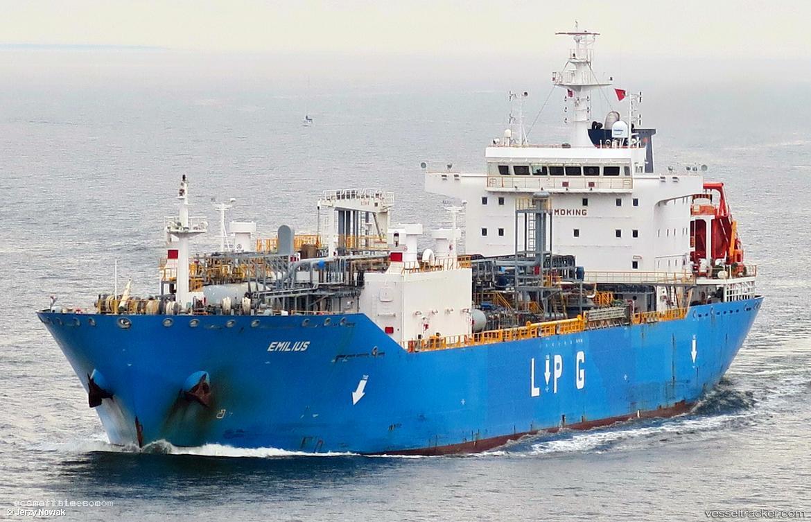 Emilius - Lpg Tanker vessel registered in Singapore