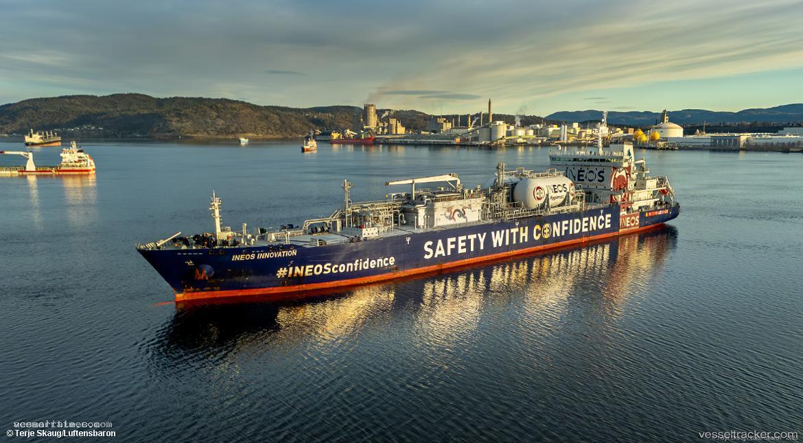 Ineos-Innovation - Lng-Lpg Combination Gas Tanker vessel registered in Malta