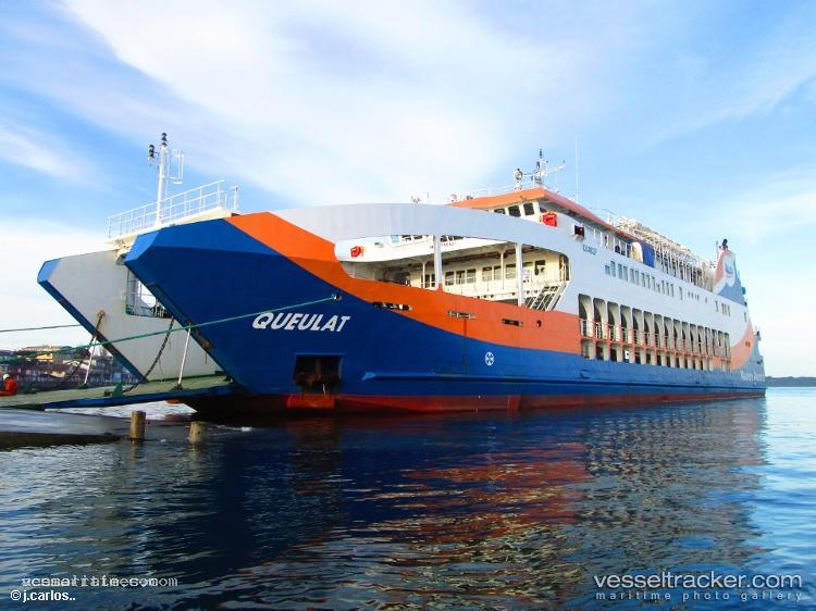 Queulat - Passenger Ro Ro Cargo Ship vessel registered in Chile