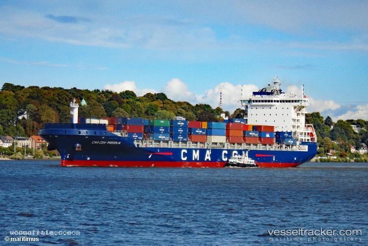 Cma-Cgm-Pregolia - Container Ship vessel registered in Malta