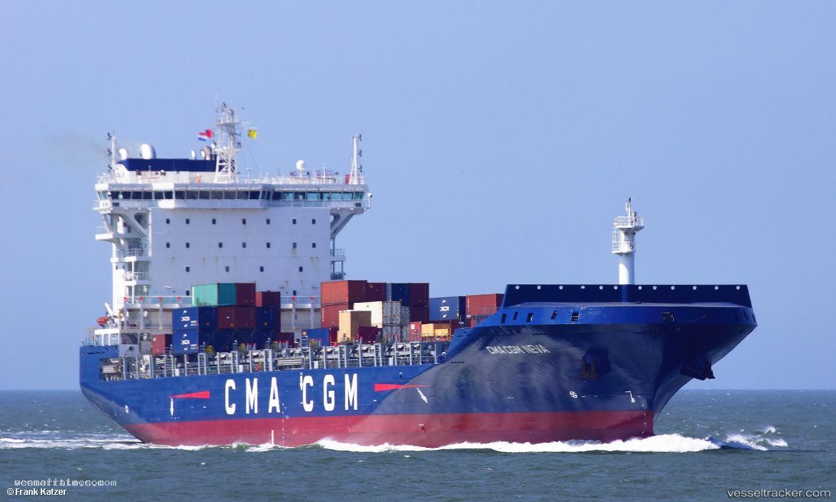Cma-Cgm-Neva - Container Ship vessel registered in Malta