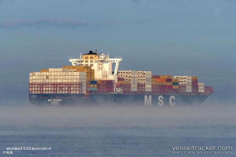 Msc-Desiree - Container Ship vessel registered in Portugal