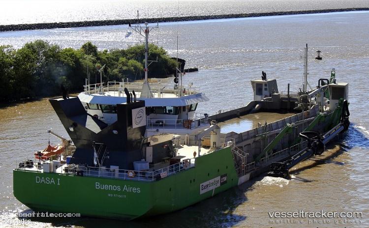 Dasa-I - Hopper Dredger vessel registered in Argentina